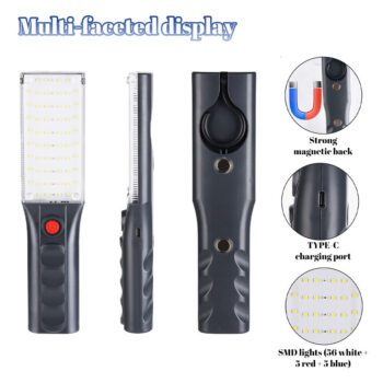 • كشاف هوك LED للطوارئ متعدد الاستخدامات