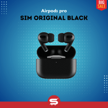 Airpods pro sim original Black