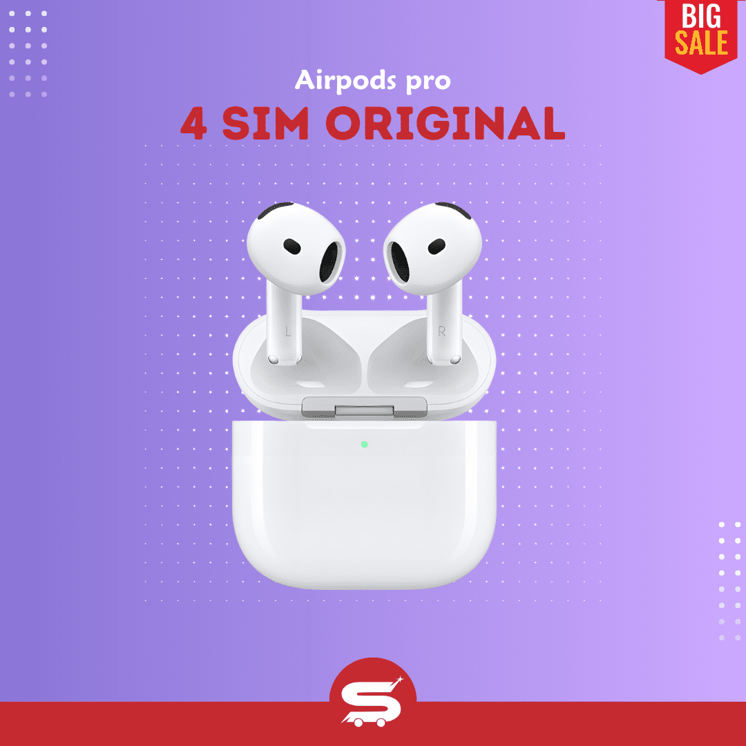 • Airpods pro 4 sim original